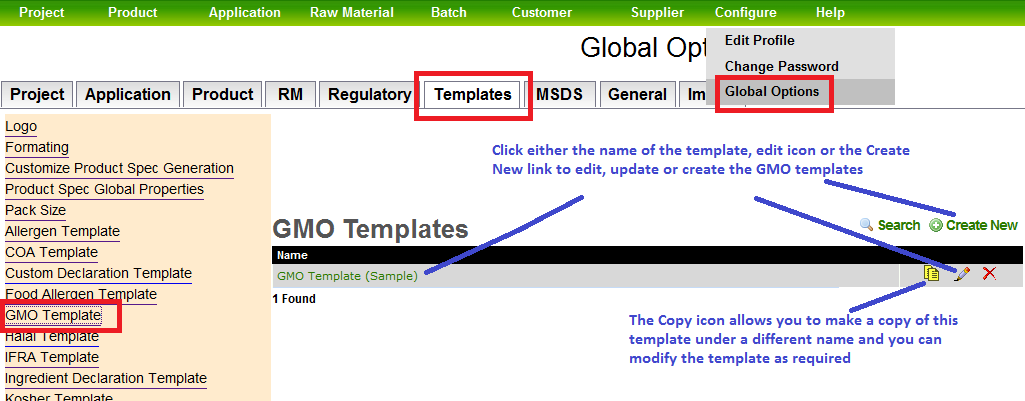 GMO_template_selection