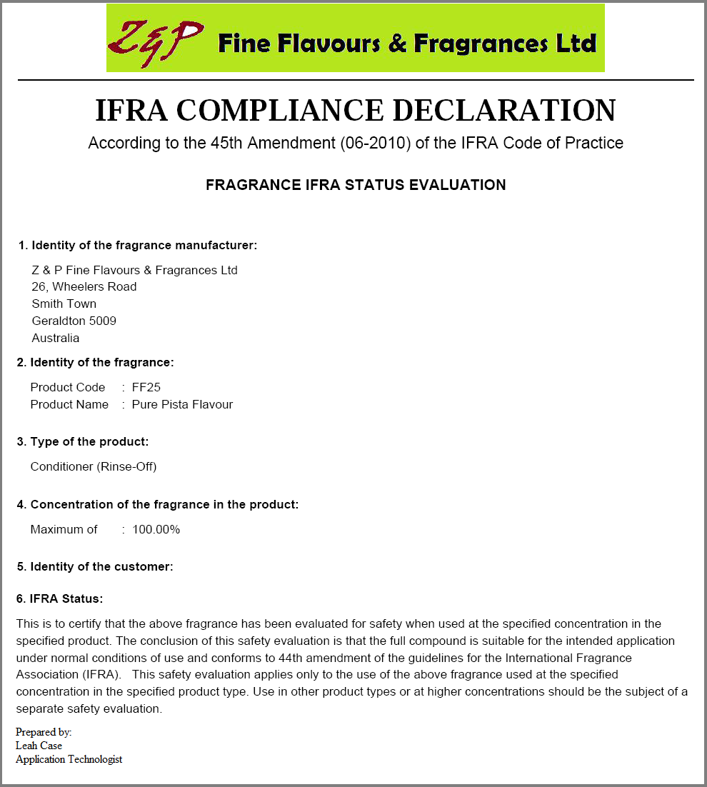 ifra_compliance