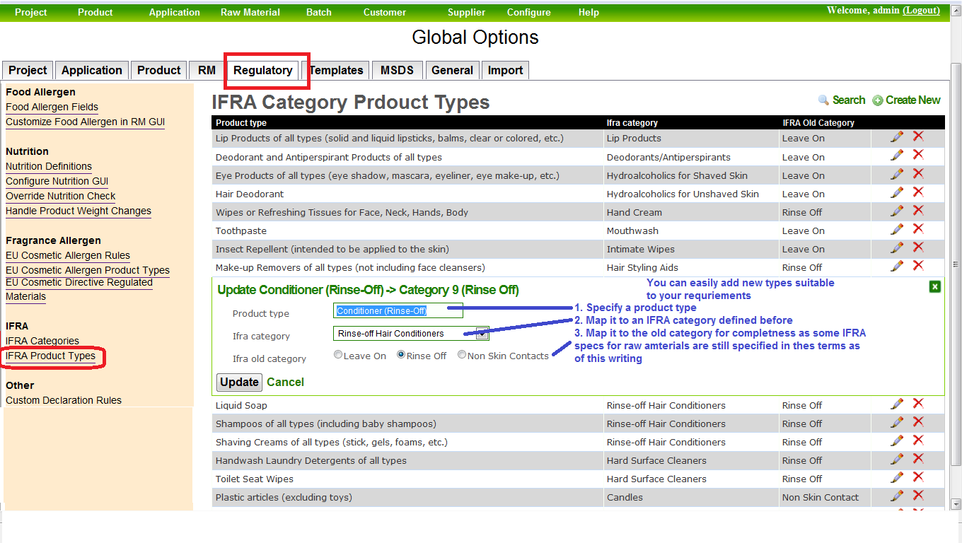 ifra_product_type_definition